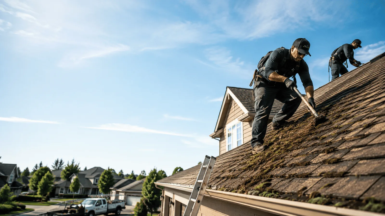 Roof Moss Removal in Clearlake Oaks, CA near me